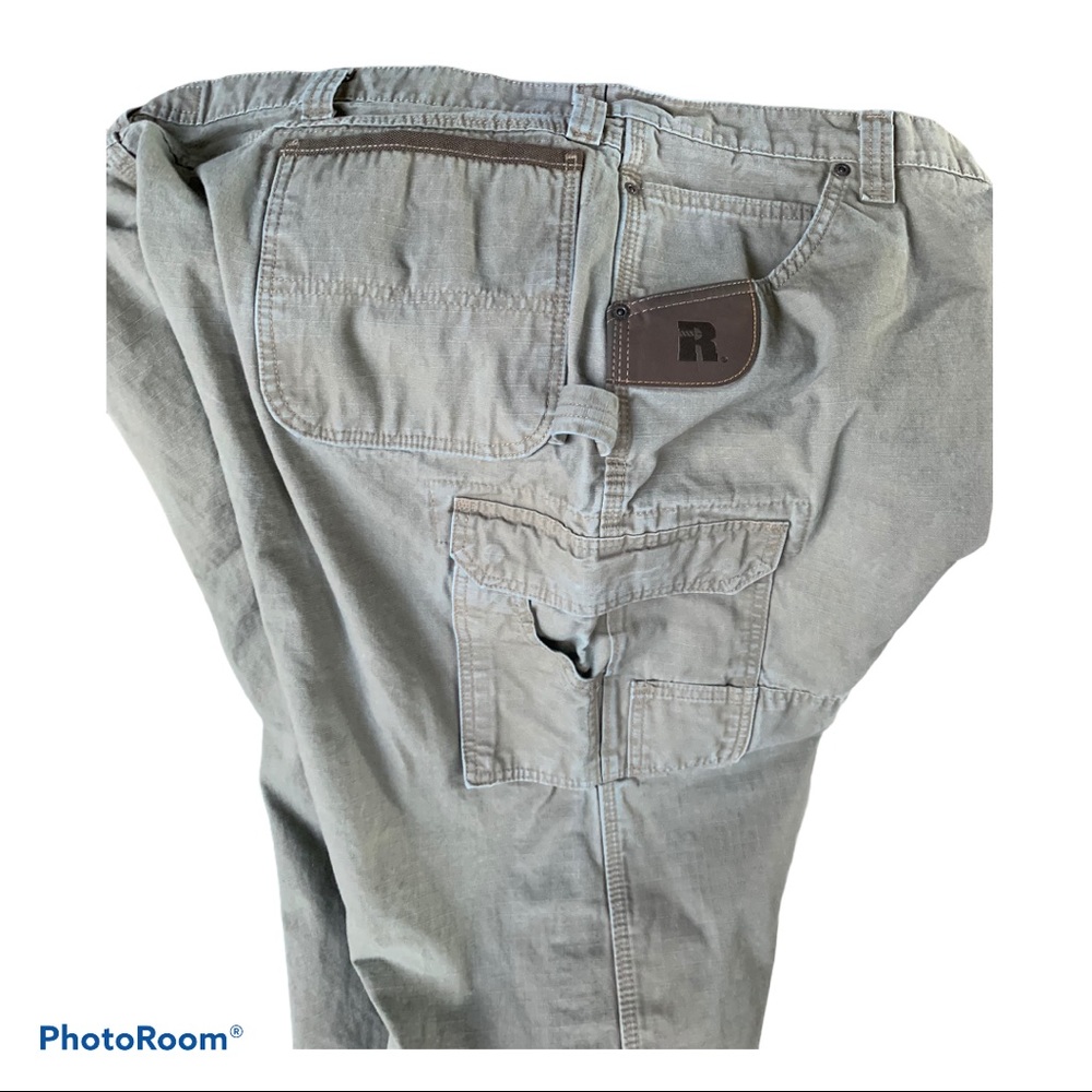 Wrangler Workwear Big & Tall 48x32 Cargo Pants Tan